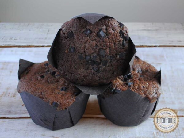 Muffins eco de chocolate