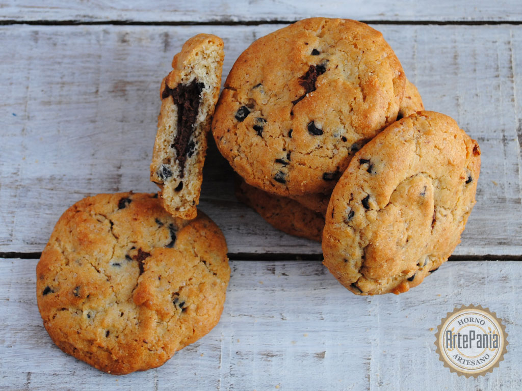 Galletas XL rellenas de crema de avellana - Imagen 2