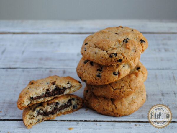 Galletas XL rellenas de crema de avellana