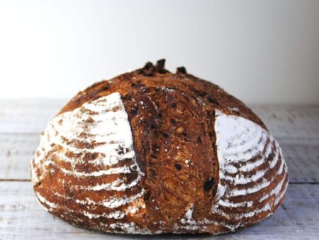 Hogaza eco de nueces y pasas